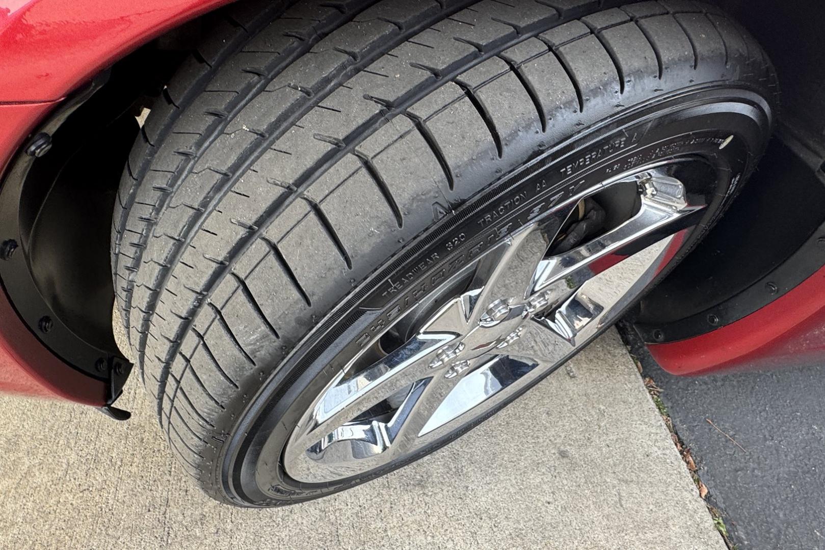 2005 Magnetic Red /Cashmere Chevrolet Corvette (1G1YY24U755) with an LS2 engine, Automatic transmission, located at 2304 W. Main St., Boise, ID, 83702, (208) 342-7777, 43.622105, -116.218658 - New Tires! Preferred Equipment Group! Ready To Go! - Photo#12