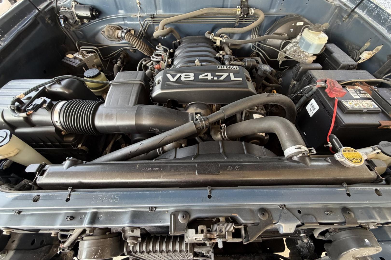 2006 Blue Steel /Gray Toyota Tundra SR5 TRD Off Road (5TBDT44106S) with an V8 4.7 Liter engine, Automatic transmission, located at 2304 W. Main St., Boise, ID, 83702, (208) 342-7777, 43.622105, -116.218658 - Legendary Toyota Performance!- Photo#14
