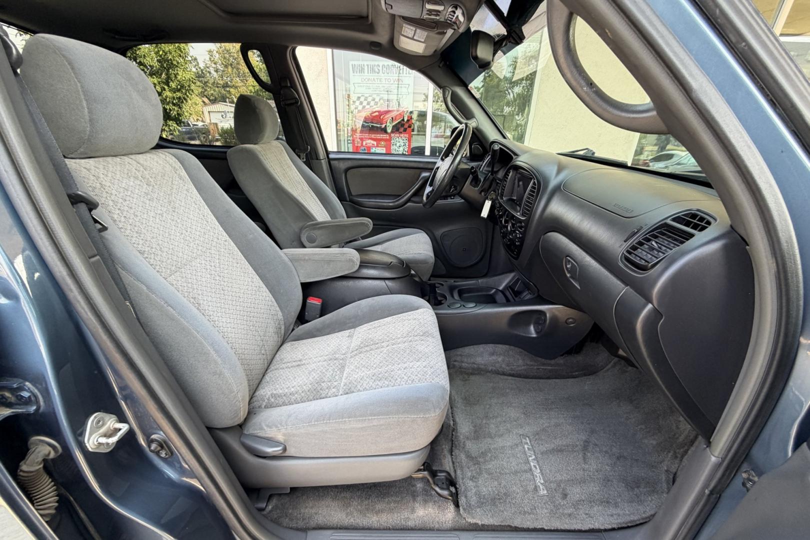 2006 Blue Steel /Gray Toyota Tundra SR5 TRD Off Road (5TBDT44106S) with an V8 4.7 Liter engine, Automatic transmission, located at 2304 W. Main St., Boise, ID, 83702, (208) 342-7777, 43.622105, -116.218658 - Legendary Toyota Performance!- Photo#15