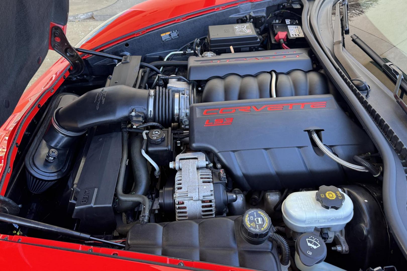 2011 Torch Red /Black Chevrolet Corvette Grand Sport 4LT (1G1YX2DW4B5) with an V8 6.2 Liter engine, Automatic 6 Speed transmission, located at 2304 W. Main St., Boise, ID, 83702, (208) 342-7777, 43.622105, -116.218658 - 4LT Trim Level! Clean! - Photo#13