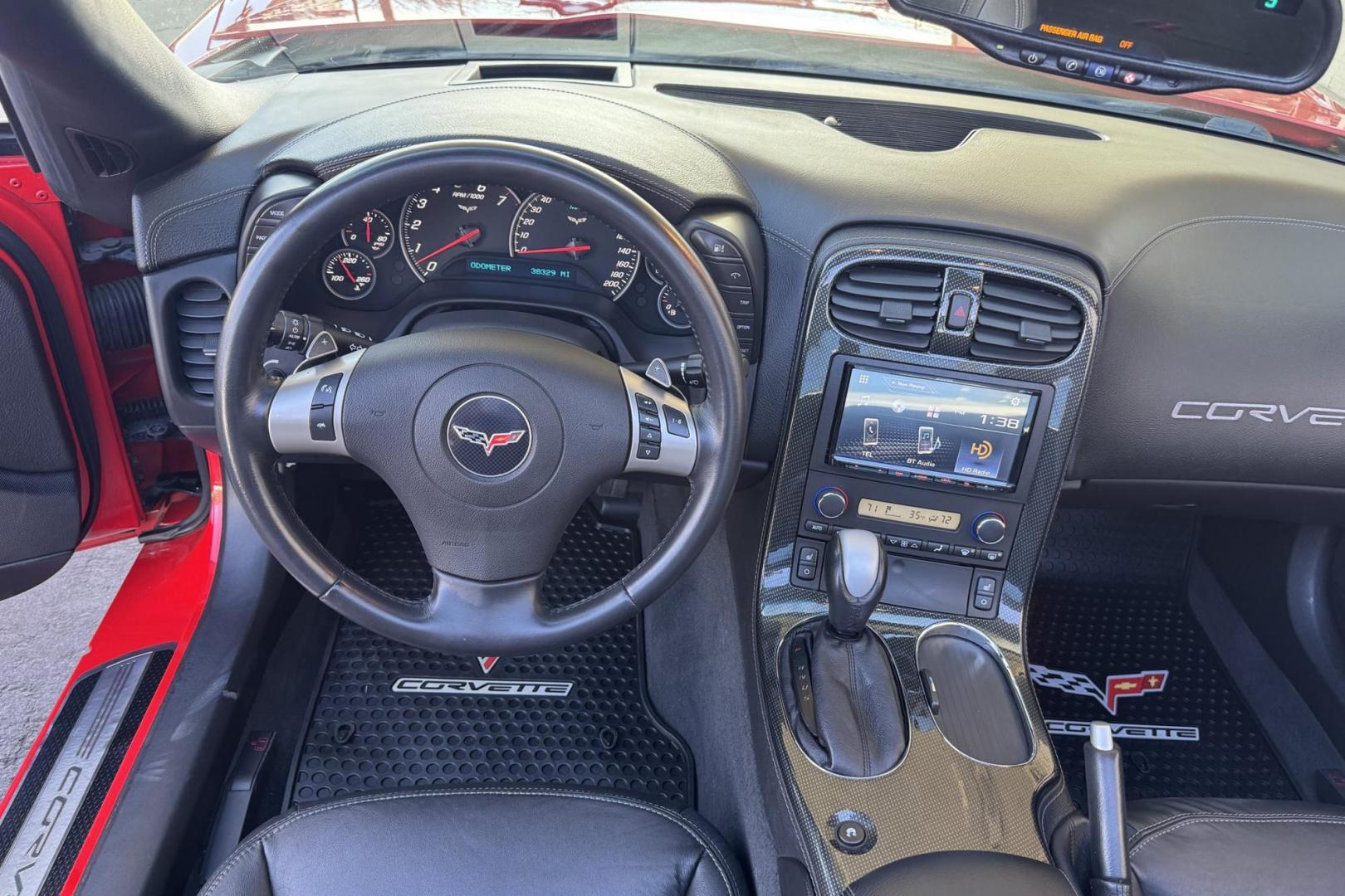 2011 Torch Red /Black Chevrolet Corvette Grand Sport 4LT (1G1YX2DW4B5) with an V8 6.2 Liter engine, Automatic 6 Speed transmission, located at 2304 W. Main St., Boise, ID, 83702, (208) 342-7777, 43.622105, -116.218658 - 4LT Trim Level! Clean! - Photo#12