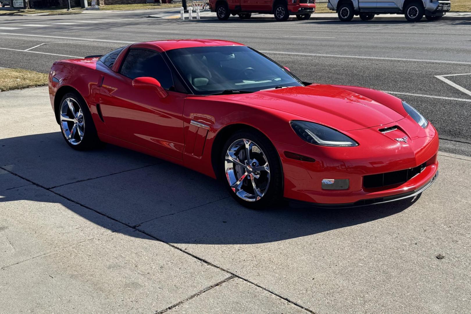 2011 Torch Red /Black Chevrolet Corvette Grand Sport 4LT (1G1YX2DW4B5) with an V8 6.2 Liter engine, Automatic 6 Speed transmission, located at 2304 W. Main St., Boise, ID, 83702, (208) 342-7777, 43.622105, -116.218658 - 4LT Trim Level! Clean! - Photo#23