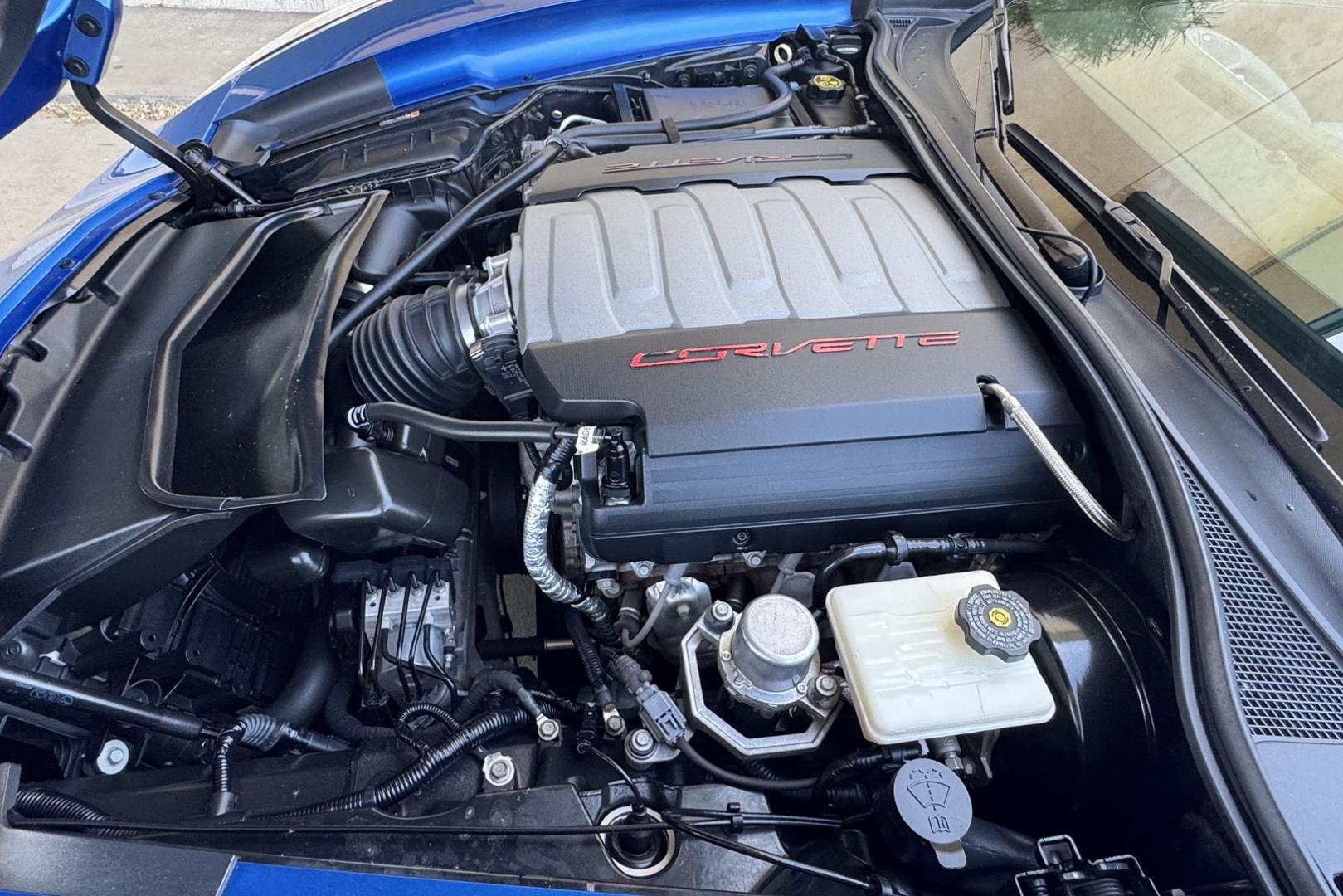 2014 Laguna Blue /Gray Chevrolet Corvette 3LT Z51 (1G1YM3D73E5) with an V8 6.2 Liter engine, Automatic 6 Speed transmission, located at 2304 W. Main St., Boise, ID, 83702, (208) 342-7777, 43.622105, -116.218658 - Stunning 3LT & Z51 package! - Photo#13