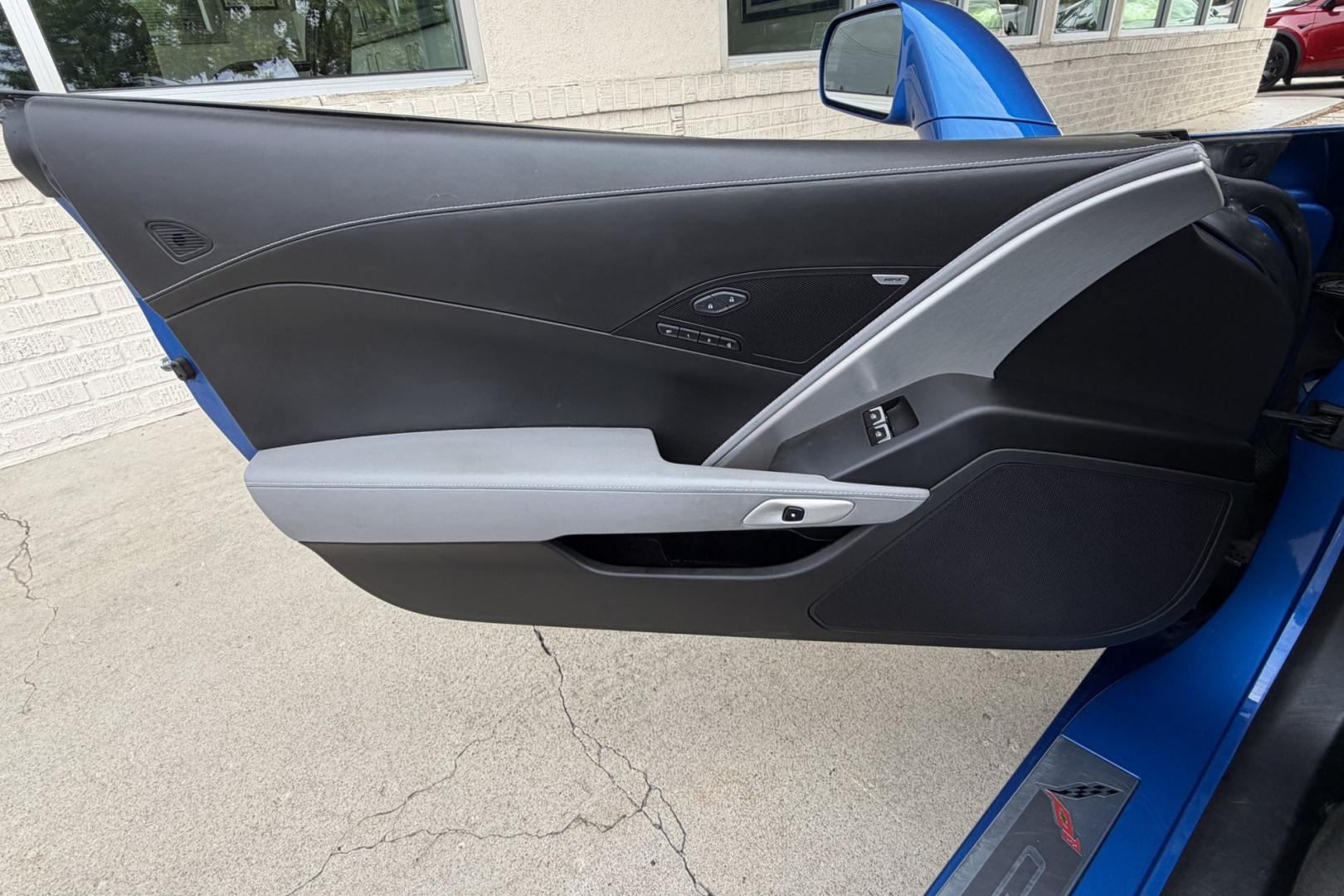 2014 Laguna Blue /Gray Chevrolet Corvette Stingray Convertible 3LT Z51 (1G1YM3D73E5) with an V8 6.2 Liter engine, Automatic 6 Speed transmission, located at 2304 W. Main St., Boise, ID, 83702, (208) 342-7777, 43.622105, -116.218658 - Laguna Blue! Stunning 3LT & Z51 Package!- Photo#4