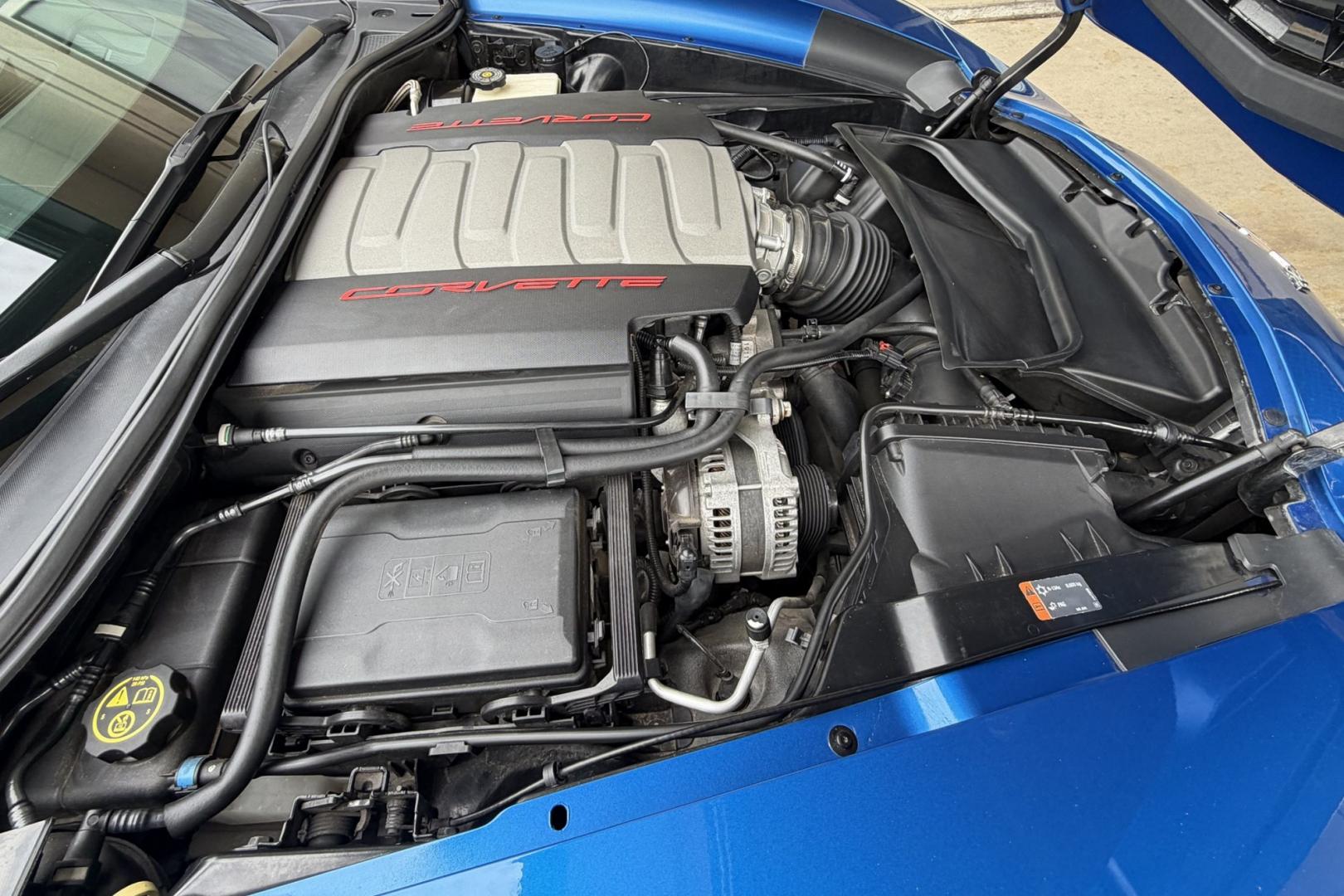 2014 Laguna Blue /Gray Chevrolet Corvette Stingray Convertible 3LT Z51 (1G1YM3D73E5) with an V8 6.2 Liter engine, Automatic 6 Speed transmission, located at 2304 W. Main St., Boise, ID, 83702, (208) 342-7777, 43.622105, -116.218658 - Laguna Blue! Stunning 3LT & Z51 Package!- Photo#15