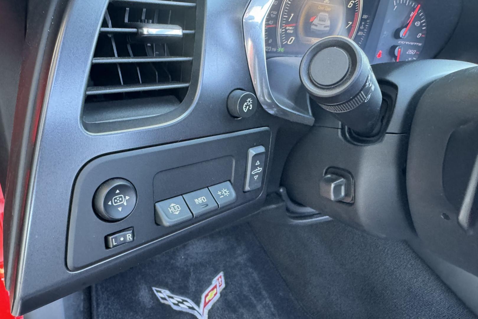 2014 Torch Red /Black Chevrolet Corvette Stingray Convertible 3LT (1G1YF3D78E5) with an V8 6.2 Liter engine, Automatic 6 Speed transmission, located at 2304 W. Main St., Boise, ID, 83702, (208) 342-7777, 43.622105, -116.218658 - Photo#10