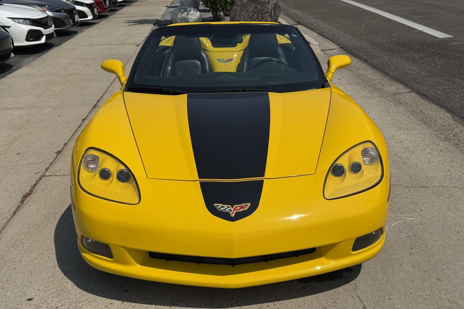 2009 Velocity Yellow /Ebony Chevrolet Corvette 2LT ZHZ (1G1YY36W595) with an LS3 engine, Automatic transmission, located at 2304 W. Main St., Boise, ID, 83702, (208) 342-7777, 43.622105, -116.218658 - GM only made 350 of these animals! Limited Edition Supercar from GM.- Photo#3
