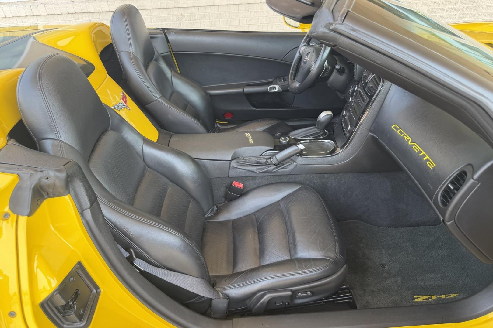 2009 Velocity Yellow /Ebony Chevrolet Corvette 2LT ZHZ (1G1YY36W595) with an LS3 engine, Automatic transmission, located at 2304 W. Main St., Boise, ID, 83702, (208) 342-7777, 43.622105, -116.218658 - GM only made 350 of these animals! Limited Edition Supercar from GM.- Photo#16