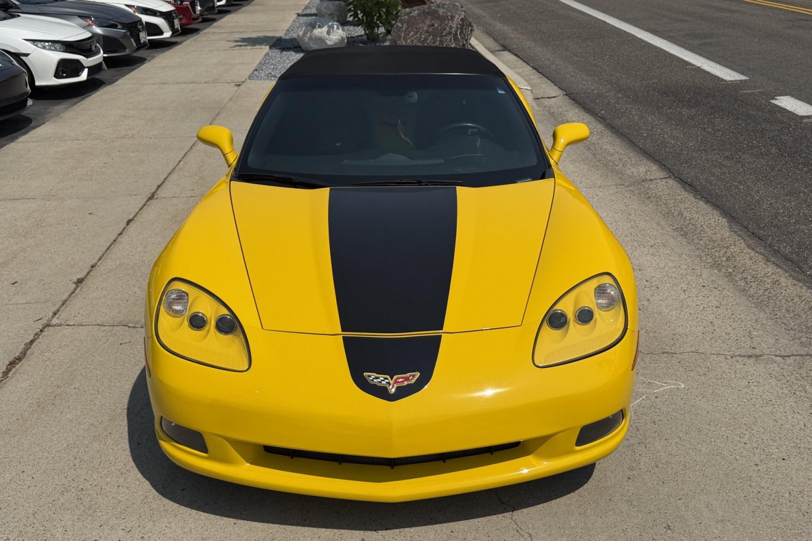 2009 Velocity Yellow /Ebony Chevrolet Corvette 2LT ZHZ (1G1YY36W595) with an LS3 engine, Automatic transmission, located at 2304 W. Main St., Boise, ID, 83702, (208) 342-7777, 43.622105, -116.218658 - GM only made 350 of these animals! Limited Edition Supercar from GM.- Photo#24