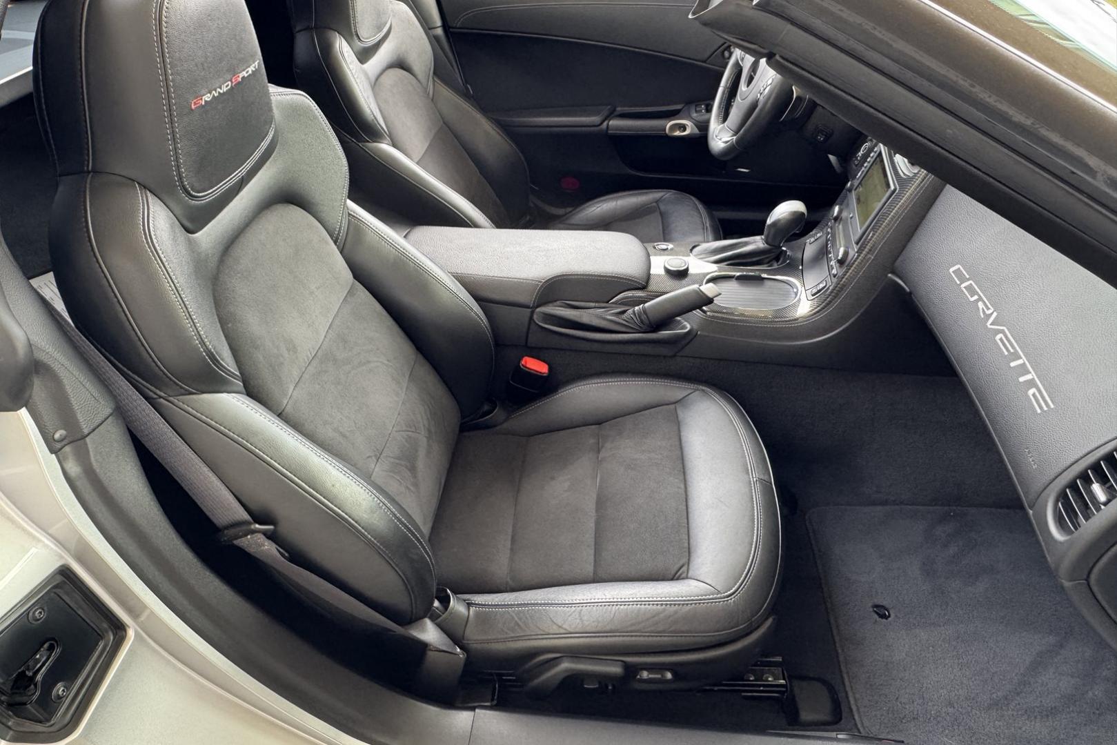 2012 Blade Silver Metallic /Black Chevrolet Corvette 4LT Grand Sport (1G1YX2DW5C5) with an V8 6.2 liter engine, Automatic transmission, located at 2304 W. Main St., Boise, ID, 83702, (208) 342-7777, 43.622105, -116.218658 - Beautiful low mileage 4LT Grand Sport! Must See In Person! - Photo#13