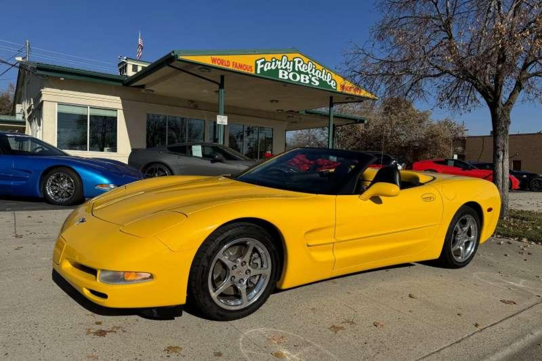 2003 Millenium Yellow /Black Chevrolet Corvette Convertible (1G1YY32G935) with an V8 5.7 Liter engine, Manual transmission, located at 2304 W. Main St., Boise, ID, 83702, (208) 342-7777, 43.622105, -116.218658 - Low Mileage! 6 Speed Manual! Ready To Go! - Photo #0