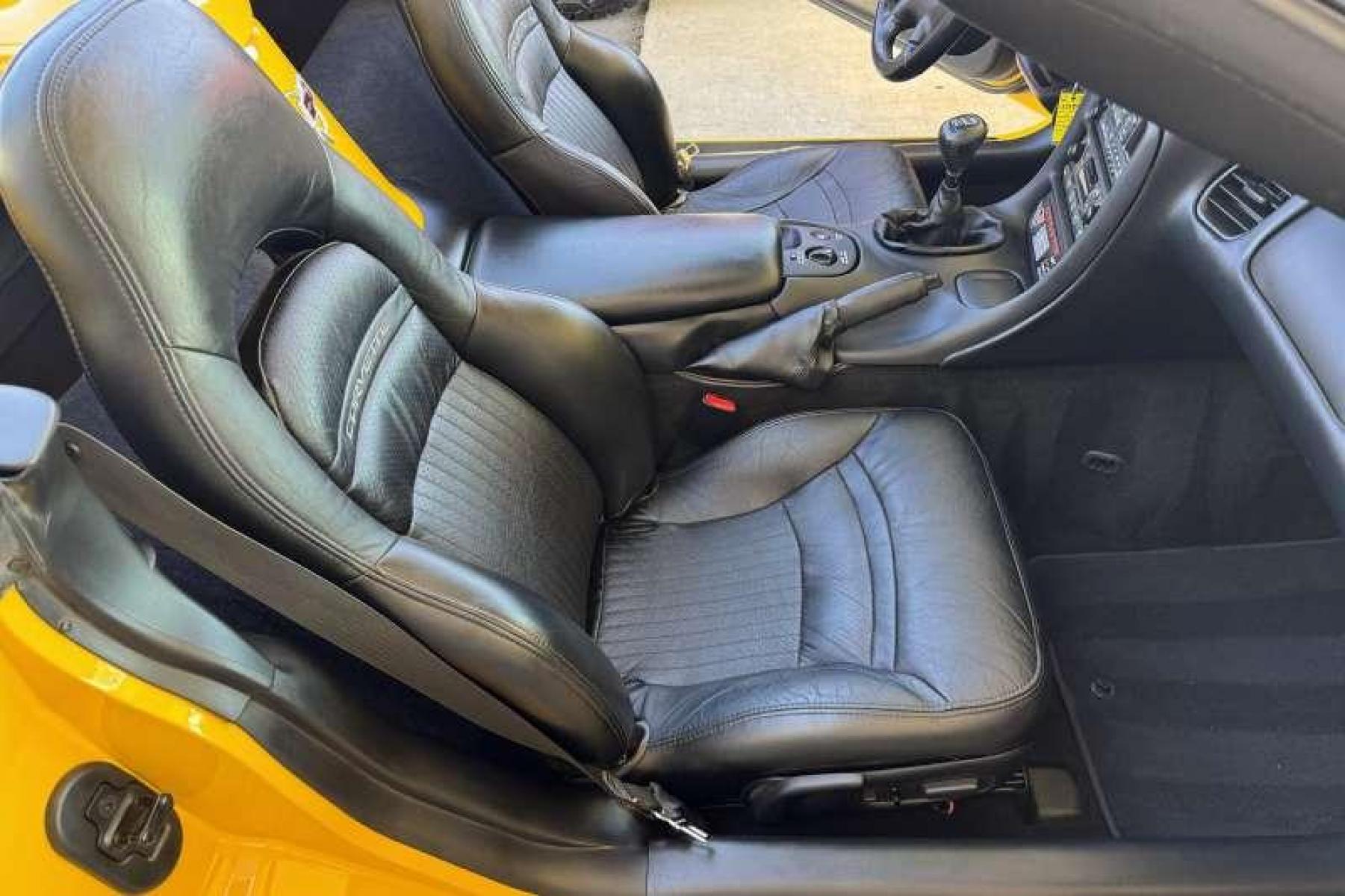 2003 Millenium Yellow /Black Chevrolet Corvette Convertible (1G1YY32G935) with an V8 5.7 Liter engine, Manual transmission, located at 2304 W. Main St., Boise, ID, 83702, (208) 342-7777, 43.622105, -116.218658 - Low Mileage! 6 Speed Manual! Ready To Go! - Photo #11