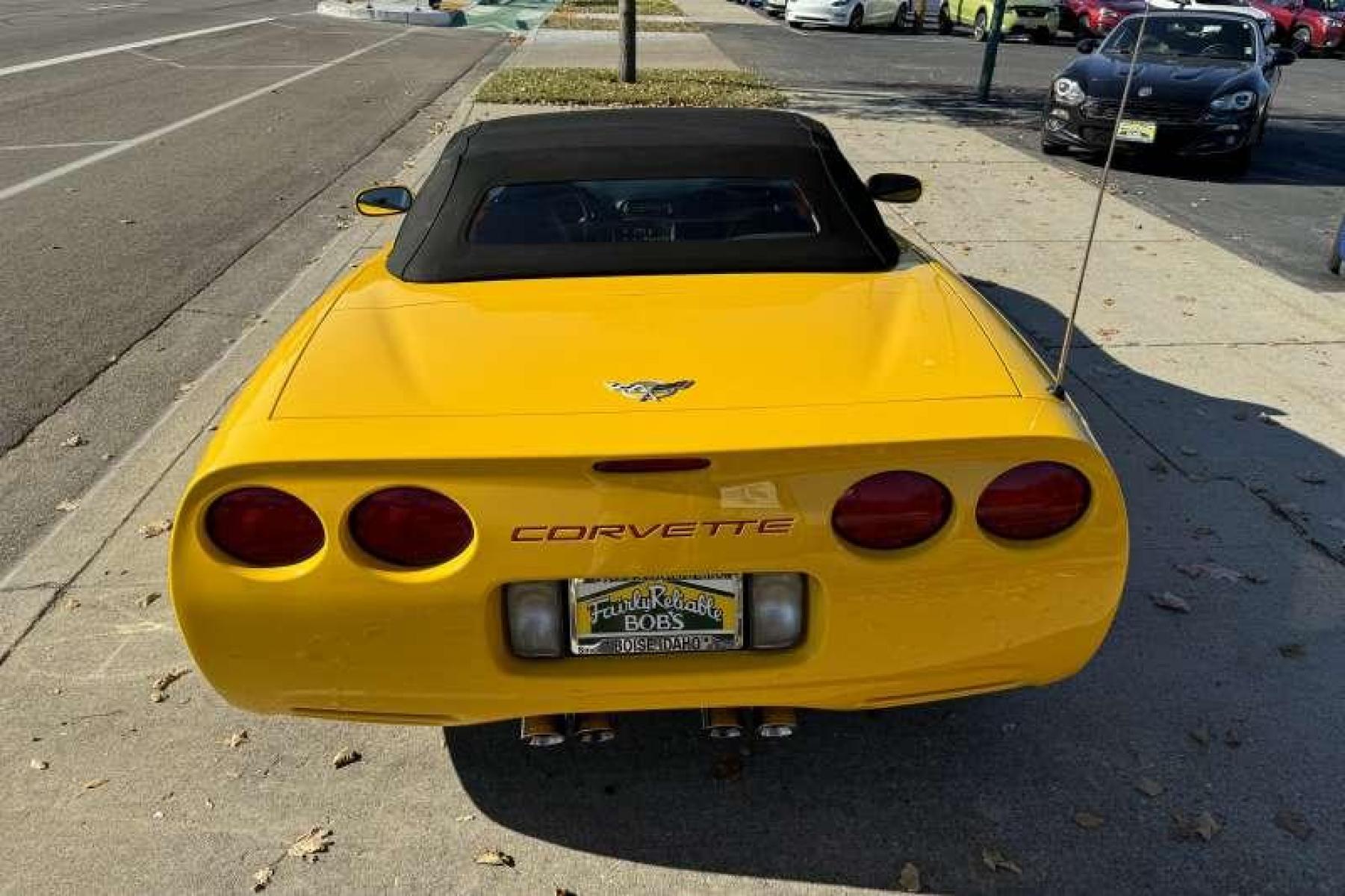 2003 Millenium Yellow /Black Chevrolet Corvette Convertible (1G1YY32G935) with an V8 5.7 Liter engine, Manual transmission, located at 2304 W. Main St., Boise, ID, 83702, (208) 342-7777, 43.622105, -116.218658 - Low Mileage! 6 Speed Manual! Ready To Go! - Photo #6