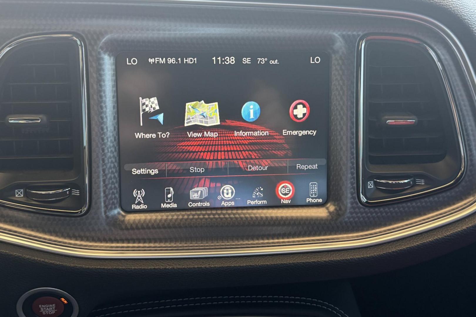 2016 Tored /Black / Red Dodge Challenger SRT SRT Hellcat (2C3CDZC96GH) with an V8 6.2 Liter Supercharged engine, Automatic 8 Speed transmission, located at 2304 W. Main St., Boise, ID, 83702, (208) 342-7777, 43.622105, -116.218658 - Anyone out there ready for 707hp and 650 lb-ft of torque! - Photo#4