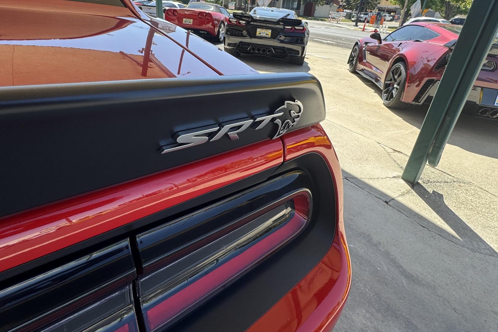 2016 Tored /Black / Red Dodge Challenger SRT SRT Hellcat (2C3CDZC96GH) with an V8 6.2 Liter Supercharged engine, Automatic 8 Speed transmission, located at 2304 W. Main St., Boise, ID, 83702, (208) 342-7777, 43.622105, -116.218658 - Anyone out there ready for 707hp and 650 lb-ft of torque! - Photo#22
