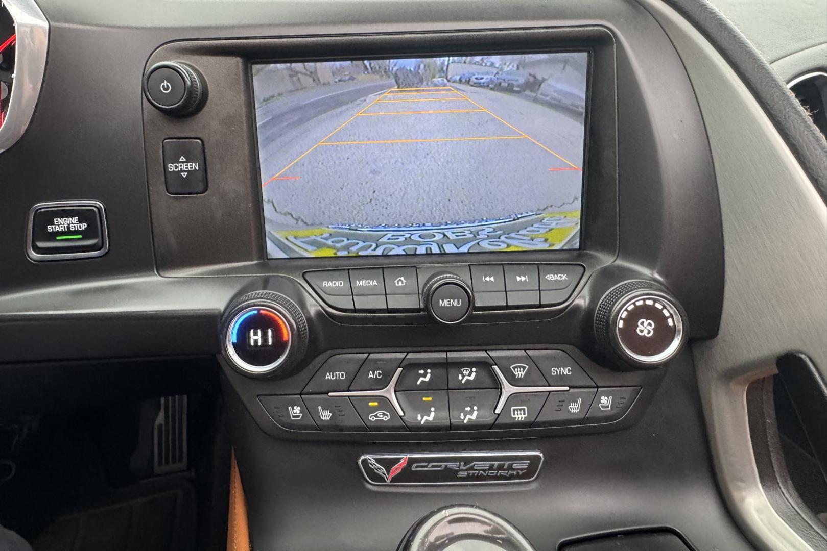 2015 Crystal Red /Kalahari Chevrolet Corvette Stingray 2LT (1G1YD2D7XF5) with an V8 6.2 liter engine, Automatic 8 Speed transmission, located at 2304 W. Main St., Boise, ID, 83702, (208) 342-7777, 43.622105, -116.218658 - Ready to go...fast. - Photo#10