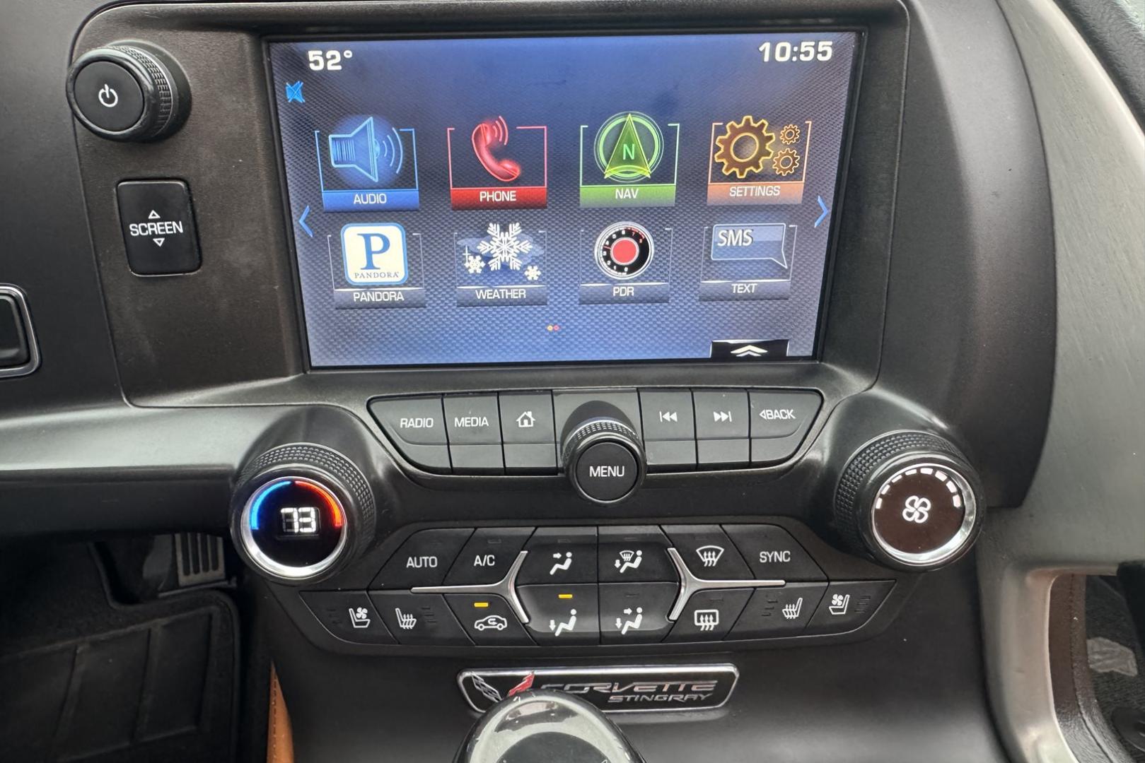 2015 Crystal Red /Kalahari Chevrolet Corvette Stingray 2LT (1G1YD2D7XF5) with an V8 6.2 liter engine, Automatic 8 Speed transmission, located at 2304 W. Main St., Boise, ID, 83702, (208) 342-7777, 43.622105, -116.218658 - Ready to go...fast. - Photo#12