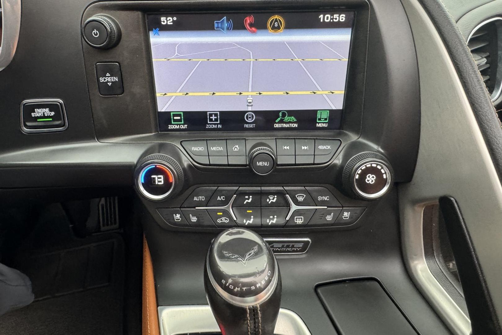 2015 Crystal Red /Kalahari Chevrolet Corvette Stingray 2LT (1G1YD2D7XF5) with an V8 6.2 liter engine, Automatic 8 Speed transmission, located at 2304 W. Main St., Boise, ID, 83702, (208) 342-7777, 43.622105, -116.218658 - Ready to go...fast. - Photo#14