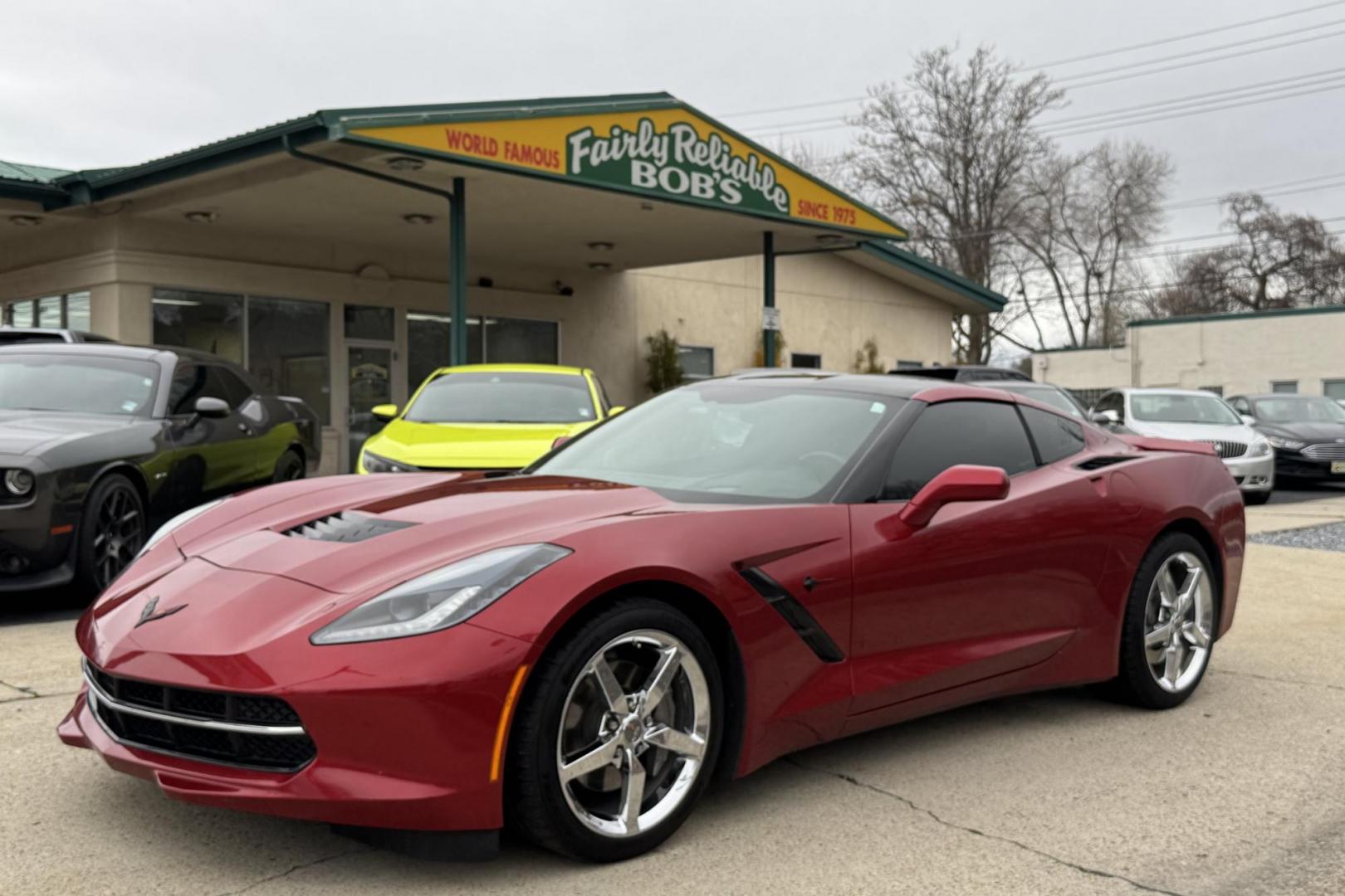 2015 Crystal Red /Kalahari Chevrolet Corvette Stingray 2LT (1G1YD2D7XF5) with an V8 6.2 liter engine, Automatic 8 Speed transmission, located at 2304 W. Main St., Boise, ID, 83702, (208) 342-7777, 43.622105, -116.218658 - Ready to go...fast. - Photo#19