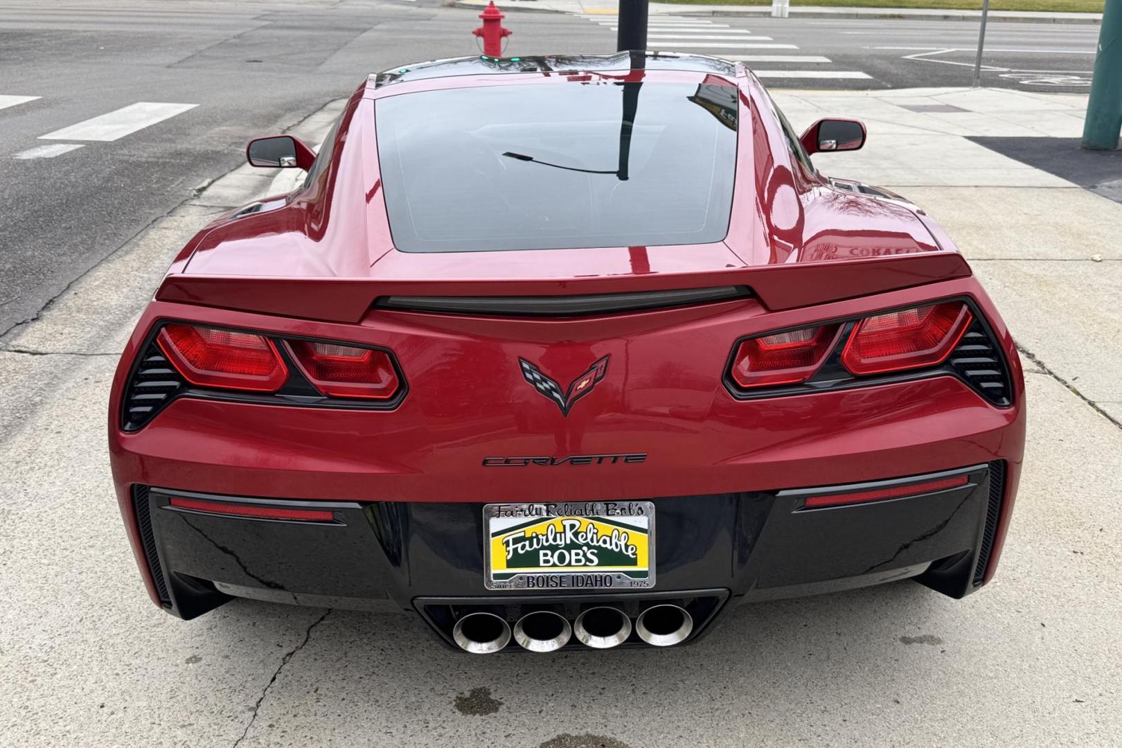2015 Crystal Red /Kalahari Chevrolet Corvette Stingray 2LT (1G1YD2D7XF5) with an V8 6.2 liter engine, Automatic 8 Speed transmission, located at 2304 W. Main St., Boise, ID, 83702, (208) 342-7777, 43.622105, -116.218658 - Ready to go...fast. - Photo#21