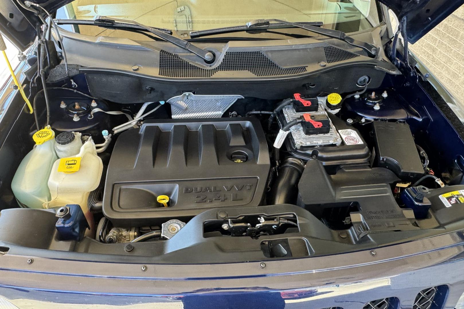 2017 True Blue /Tan Jeep Patriot (1C4NJRBB0HD) with an 4 Cyl 2.4 Liter engine, Automatic transmission, located at 2304 W. Main St., Boise, ID, 83702, (208) 342-7777, 43.622105, -116.218658 - Ready For Adventure! Trades Welcome! - Photo#10