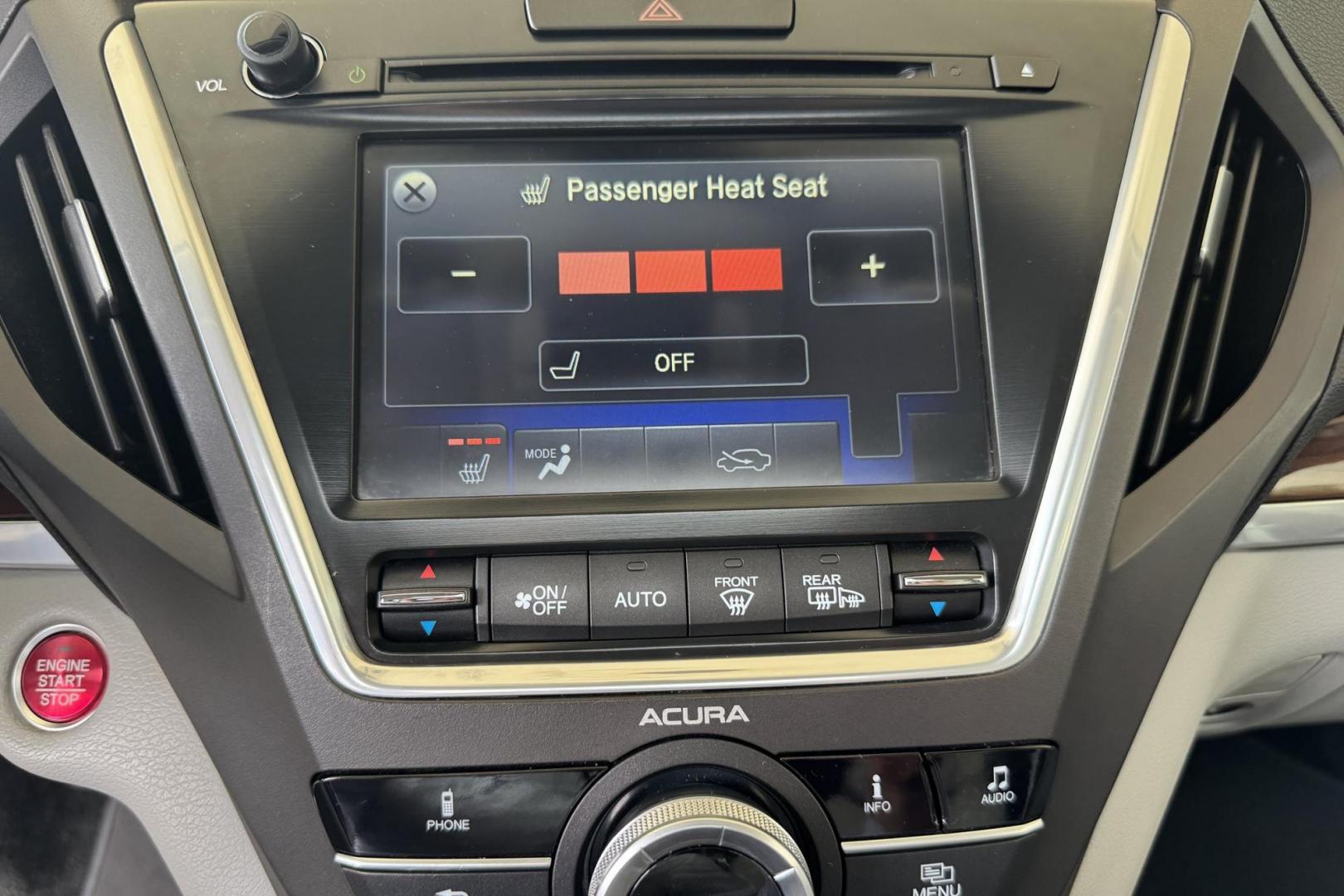 2015 Graphite Luster Metallic /Graystone Acura MDX SH-AWD (5FRYD4H29FB) with an V6 3.5 Liter engine, Automatic 6 Speed transmission, located at 2304 W. Main St., Boise, ID, 83702, (208) 342-7777, 43.622105, -116.218658 - 3rd Row Seating! Comfortable Ride! - Photo#11