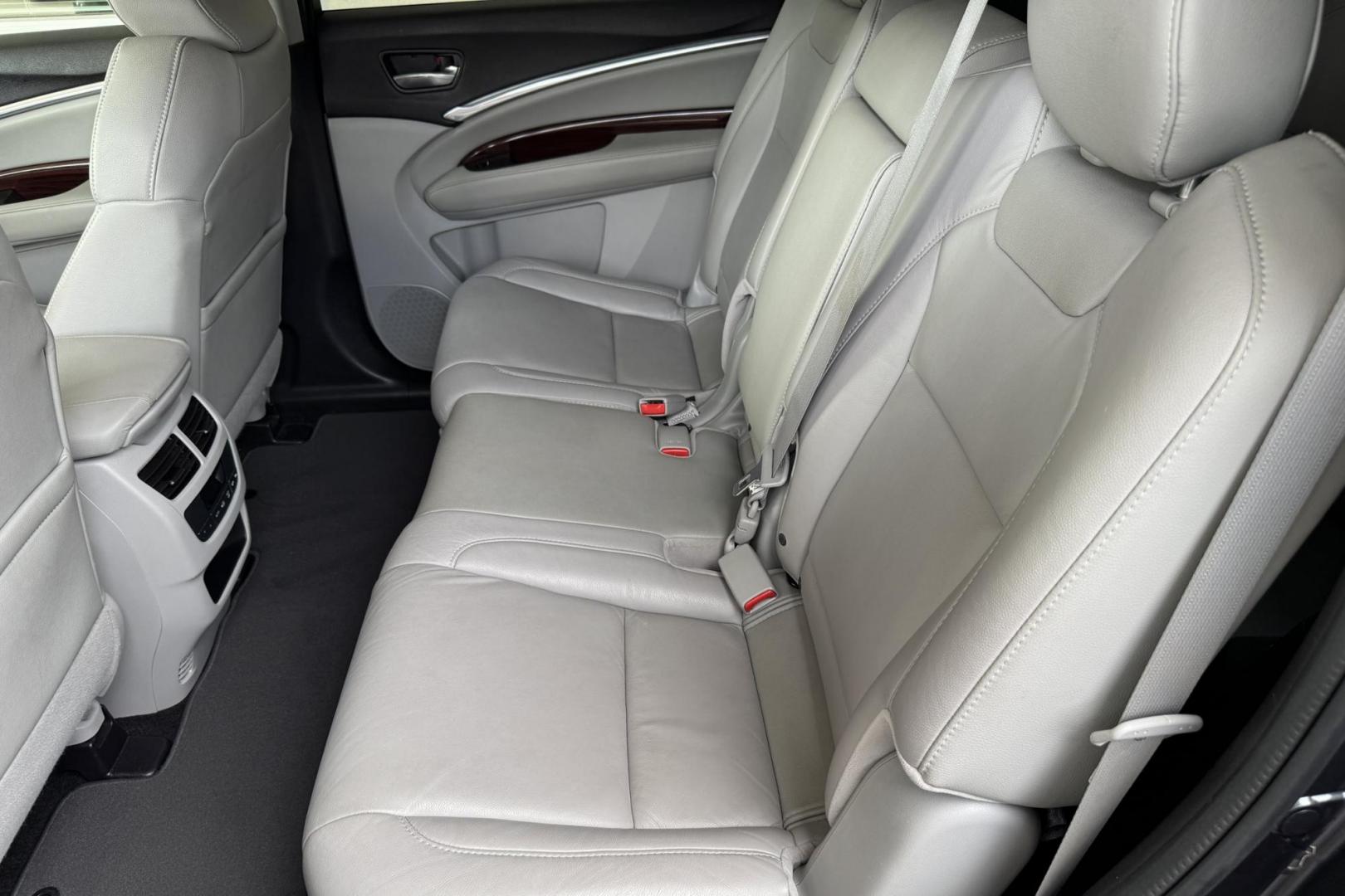2015 Graphite Luster Metallic /Graystone Acura MDX SH-AWD (5FRYD4H29FB) with an V6 3.5 Liter engine, Automatic 6 Speed transmission, located at 2304 W. Main St., Boise, ID, 83702, (208) 342-7777, 43.622105, -116.218658 - 3rd Row Seating! Comfortable Ride! - Photo#13