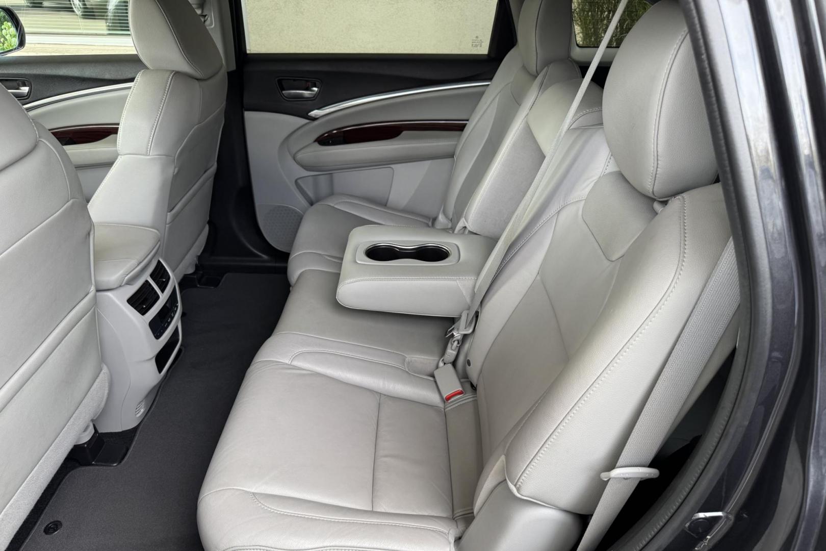 2015 Graphite Luster Metallic /Graystone Acura MDX SH-AWD (5FRYD4H29FB) with an V6 3.5 Liter engine, Automatic 6 Speed transmission, located at 2304 W. Main St., Boise, ID, 83702, (208) 342-7777, 43.622105, -116.218658 - 3rd Row Seating! Comfortable Ride! - Photo#12
