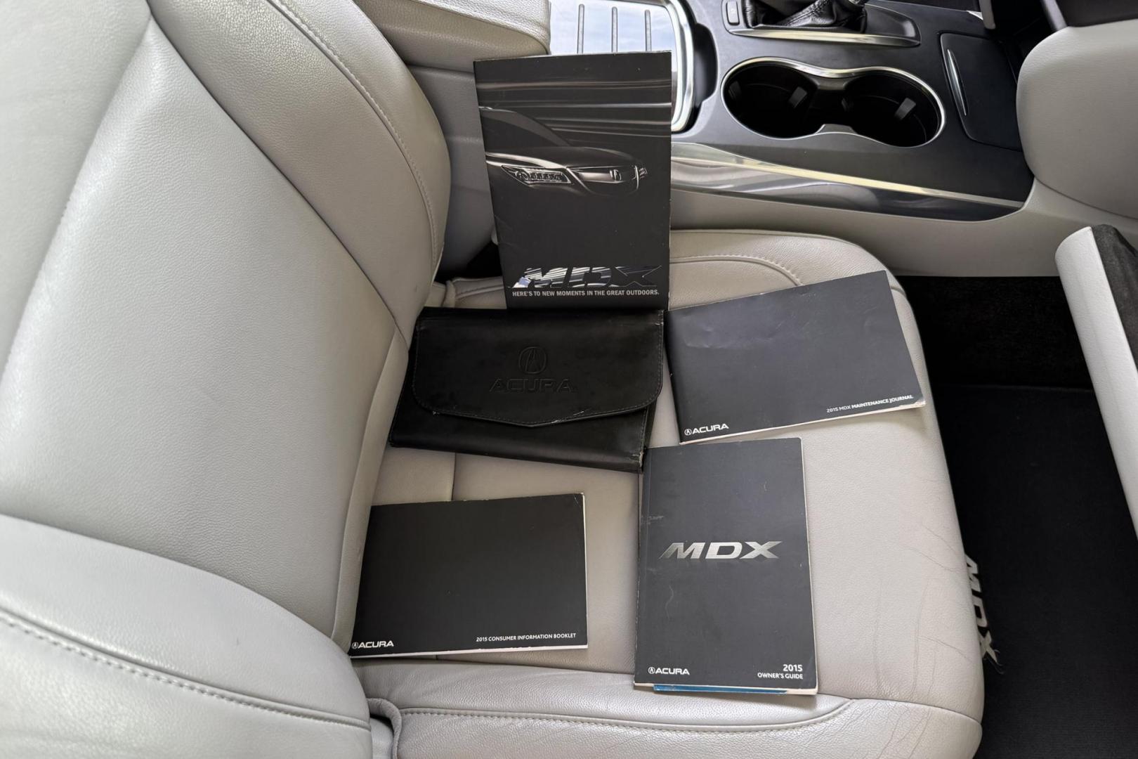2015 Graphite Luster Metallic /Graystone Acura MDX SH-AWD (5FRYD4H29FB) with an V6 3.5 Liter engine, Automatic 6 Speed transmission, located at 2304 W. Main St., Boise, ID, 83702, (208) 342-7777, 43.622105, -116.218658 - 3rd Row Seating! Comfortable Ride! - Photo#20