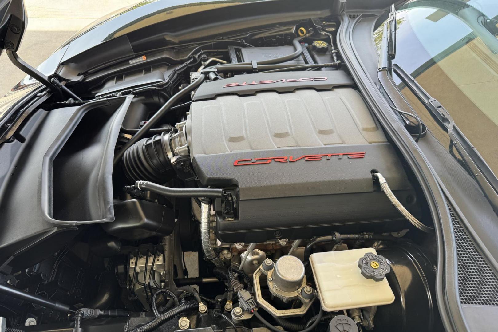 2014 Black /Black Chevrolet Corvette Stingray 3LT Z51 (1G1YM2D7XE5) with an V8 6.2 Liter engine, Automatic 6 Speed transmission, located at 2304 W. Main St., Boise, ID, 83702, (208) 342-7777, 43.622105, -116.218658 - 3LT Preferred Equipment Group and Z51 performance package. Only 12k miles, New Tires Too! - Photo#14