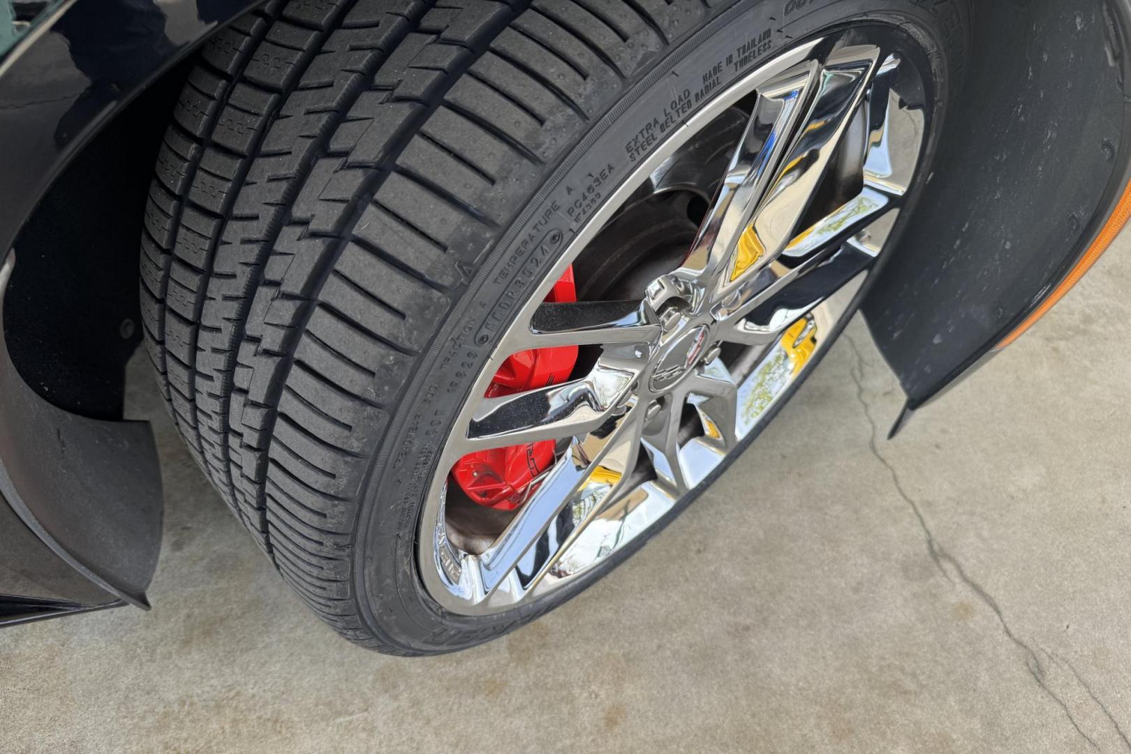 2014 Black /Black Chevrolet Corvette Stingray 3LT Z51 (1G1YM2D7XE5) with an V8 6.2 Liter engine, Automatic 6 Speed transmission, located at 2304 W. Main St., Boise, ID, 83702, (208) 342-7777, 43.622105, -116.218658 - 3LT Preferred Equipment Group and Z51 performance package. Only 12k miles, New Tires Too! - Photo#15