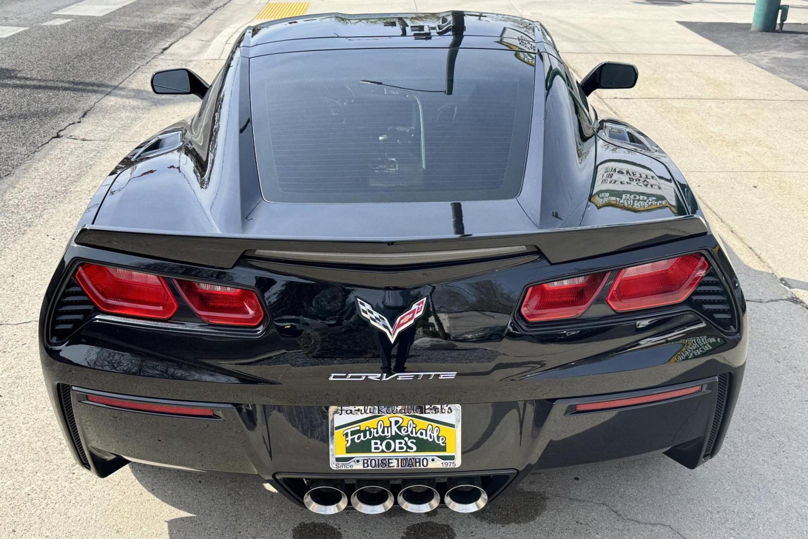 2014 Black /Black Chevrolet Corvette Stingray 3LT Z51 (1G1YM2D7XE5) with an V8 6.2 Liter engine, Automatic 6 Speed transmission, located at 2304 W. Main St., Boise, ID, 83702, (208) 342-7777, 43.622105, -116.218658 - 3LT Preferred Equipment Group and Z51 performance package. Only 12k miles, New Tires Too! - Photo#23
