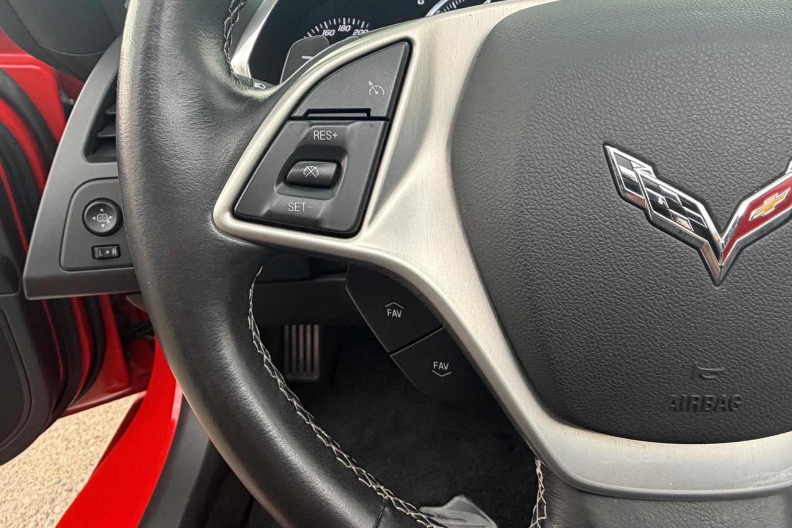 2015 Torch Red /Black Chevrolet Corvette Stingray 2LT Z/51 (1G1YK2D78F5) with an V8 6.2 Liter engine, Automatic 8 Speed transmission, located at 2304 W. Main St., Boise, ID, 83702, (208) 342-7777, 43.622105, -116.218658 - Super low mileage Z/51 coupe in stunning Torch Red!- Photo#7