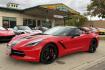 2015 Torch Red /Black Chevrolet Corvette Stingray 2LT Z/51 (1G1YK2D78F5) with an V8 6.2 Liter engine, Automatic 8 Speed transmission, located at 2304 W. Main St., Boise, ID, 83702, (208) 342-7777, 43.622105, -116.218658 - Super low mileage Z/51 coupe in stunning Torch Red!- Photo#20