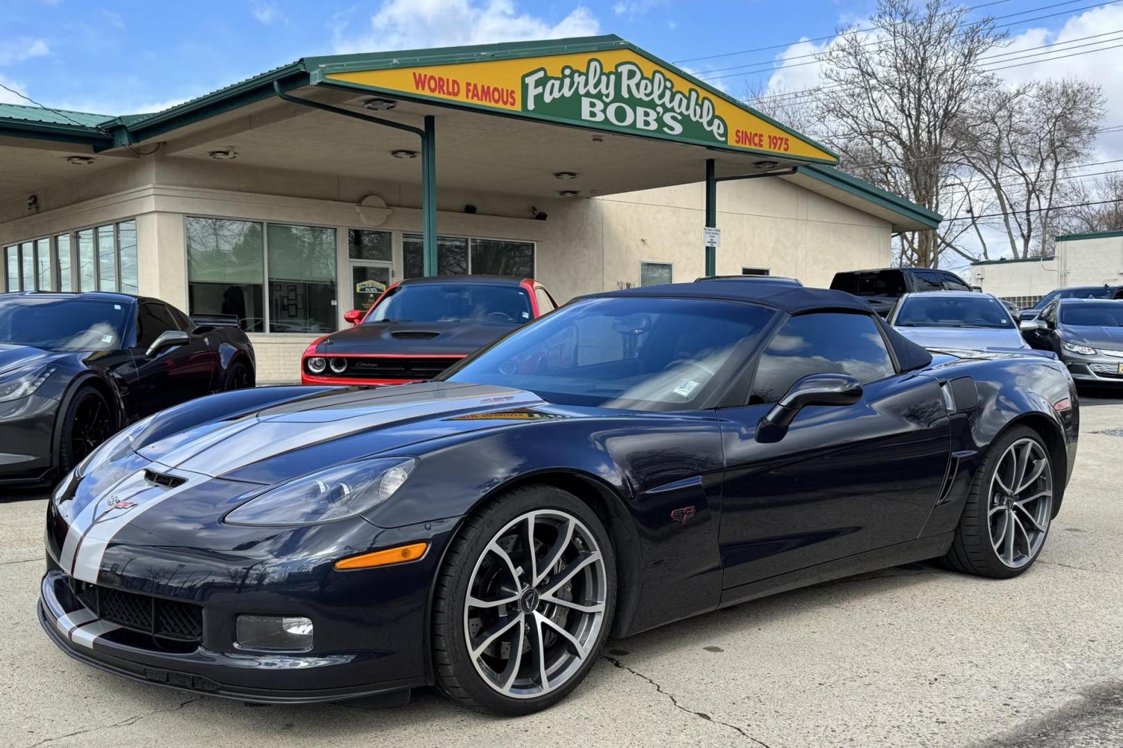 2013 Night Race Blue Metallic /Black Chevrolet Corvette Stingray 427 Convertible (1G1YZ3DE4D5) with an LS7 engine, 6 Speed Manual transmission, located at 2304 W. Main St., Boise, ID, 83702, (208) 342-7777, 43.622105, -116.218658 - Rare and beautiful 7.0 Liter LS7-powered 427 Convertible! - Photo#19