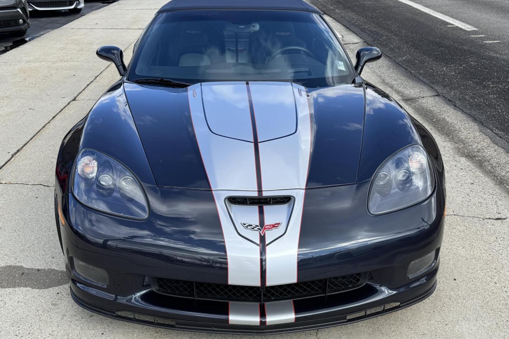 2013 Night Race Blue Metallic /Black Chevrolet Corvette Stingray 427 Convertible (1G1YZ3DE4D5) with an LS7 engine, 6 Speed Manual transmission, located at 2304 W. Main St., Boise, ID, 83702, (208) 342-7777, 43.622105, -116.218658 - Rare and beautiful 7.0 Liter LS7-powered 427 Convertible! - Photo#20
