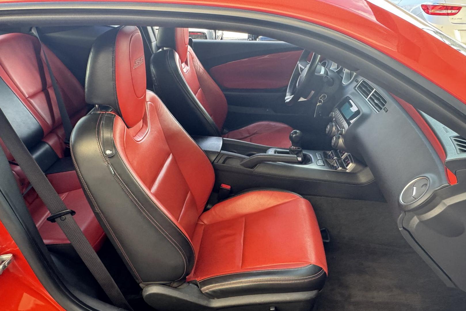 2010 Inferno Orange Metallic /Black/Orange Chevrolet Camaro 2SS RS (2G1FT1EW4A9) with an V8 6.2 Liter engine, 6 Speed transmission, located at 2304 W. Main St., Boise, ID, 83702, (208) 342-7777, 43.622105, -116.218658 - New Tires! Ready To Go! - Photo#10