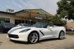 2015 Arctic White /Black Chevrolet Corvette Stingray 2LT Z51 (1G1YK3D70F5) with an V8 6.2 Liter engine, Automatic 8 Speed transmission, located at 2304 W. Main St., Boise, ID, 83702, (208) 342-7777, 43.622105, -116.218658 - 14k Miles! Gorgeous Z51 Convertible! New Tires Too!- Photo#0
