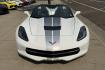 2015 Arctic White /Black Chevrolet Corvette Stingray 2LT Z51 (1G1YK3D70F5) with an V8 6.2 Liter engine, Automatic 8 Speed transmission, located at 2304 W. Main St., Boise, ID, 83702, (208) 342-7777, 43.622105, -116.218658 - 14k Miles! Gorgeous Z51 Convertible! New Tires Too!- Photo#3