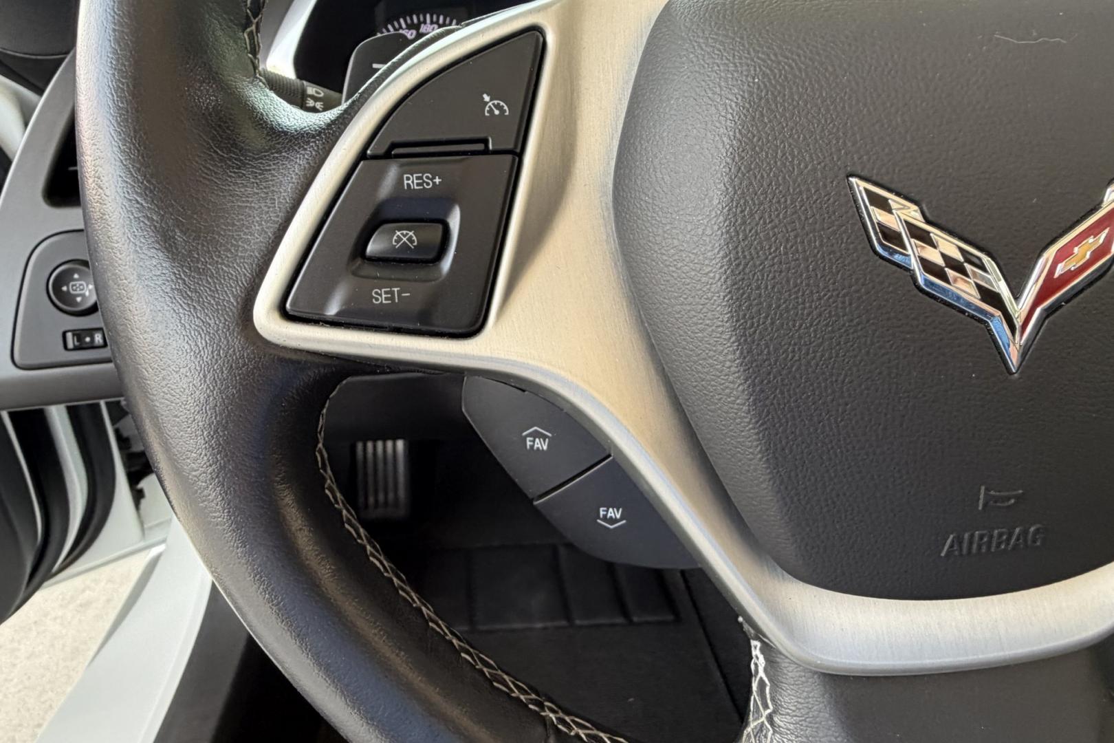 2015 Arctic White /Black Chevrolet Corvette Stingray 2LT Z51 (1G1YK3D70F5) with an V8 6.2 Liter engine, Automatic 8 Speed transmission, located at 2304 W. Main St., Boise, ID, 83702, (208) 342-7777, 43.622105, -116.218658 - 14k Miles! Gorgeous Z51 Convertible! New Tires Too!- Photo#9