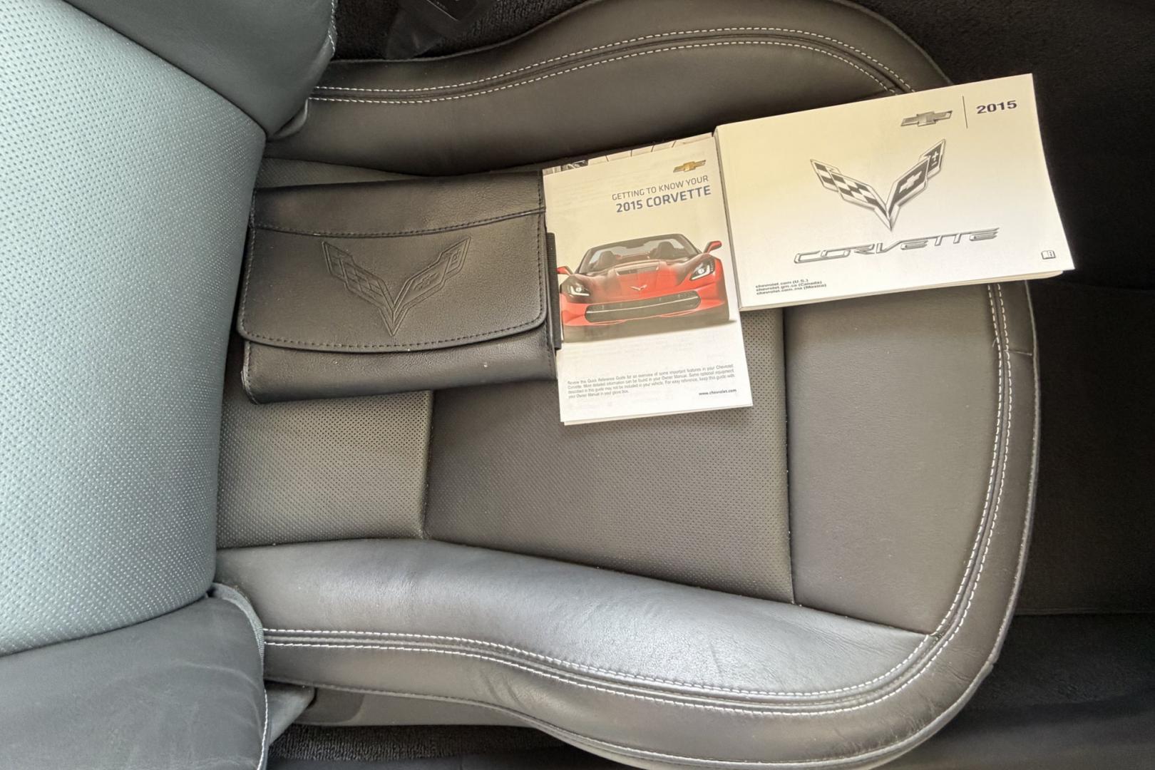 2015 Arctic White /Black Chevrolet Corvette Stingray 2LT Z51 (1G1YK3D70F5) with an V8 6.2 Liter engine, Automatic 8 Speed transmission, located at 2304 W. Main St., Boise, ID, 83702, (208) 342-7777, 43.622105, -116.218658 - 14k Miles! Gorgeous Z51 Convertible! New Tires Too!- Photo#23