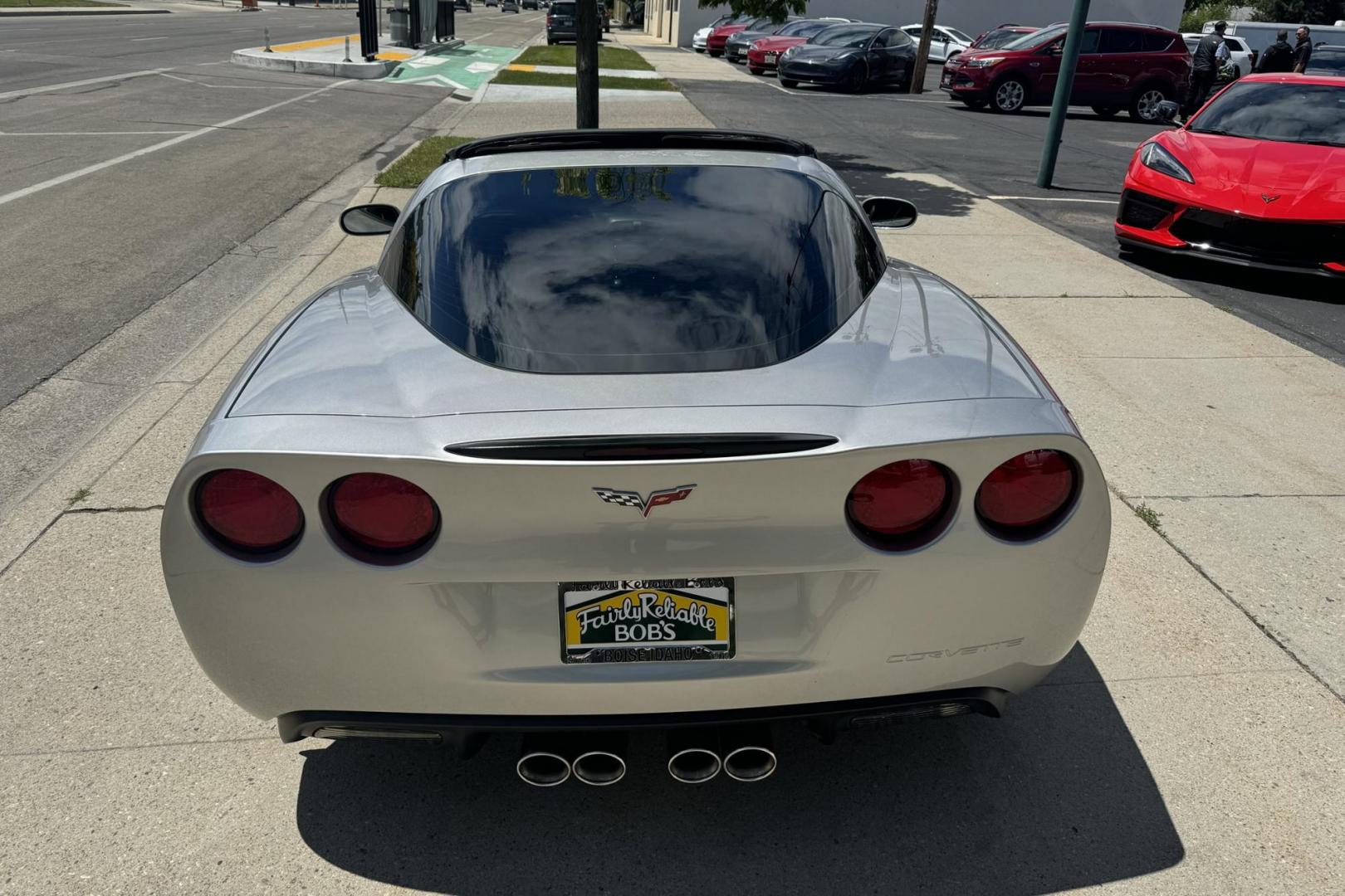 2006 Silver /Black Chevrolet Corvette 3LT (1G1YY26U165) with an 6.0L V8 SFI engine, Automatic transmission, located at 2304 W. Main St., Boise, ID, 83702, (208) 342-7777, 43.622105, -116.218658 - Clean Low Mileage Corvette! - Photo#3