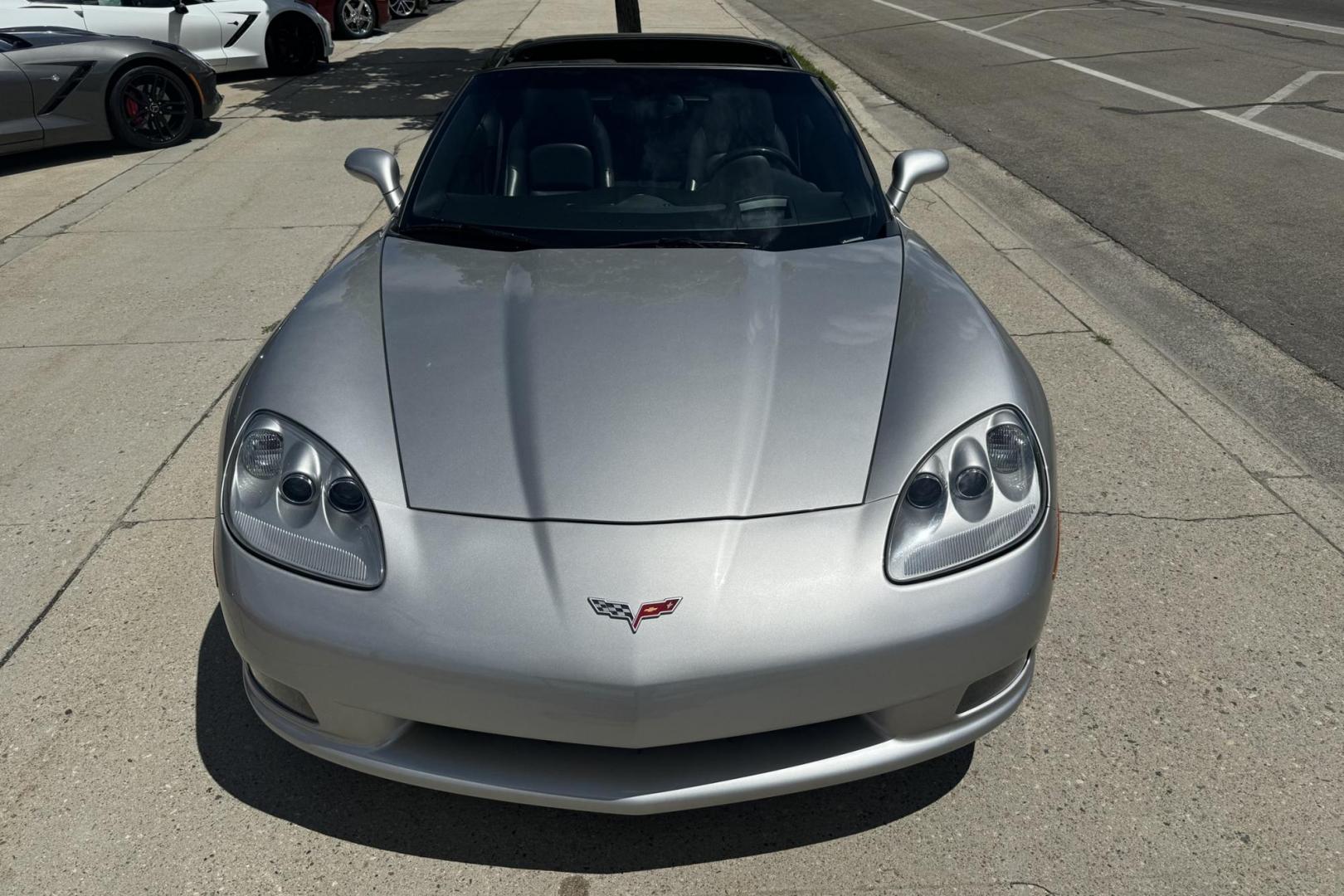 2006 Silver /Black Chevrolet Corvette 3LT (1G1YY26U165) with an 6.0L V8 SFI engine, Automatic transmission, located at 2304 W. Main St., Boise, ID, 83702, (208) 342-7777, 43.622105, -116.218658 - Clean Low Mileage Corvette! - Photo#1