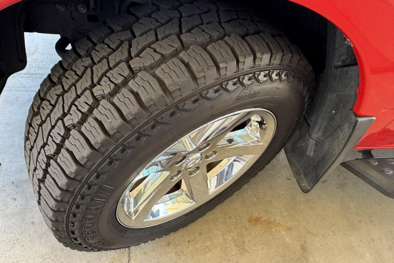2017 Flame Red /Gray RAM 1500 Quad Cab Express (1C6RR7FT8HS) with an V8 5.7 Liter Hemi engine, Automatic 8 Speed transmission, located at 2304 W. Main St., Boise, ID, 83702, (208) 342-7777, 43.622105, -116.218658 - Low miles! Ready to go! - Photo#13