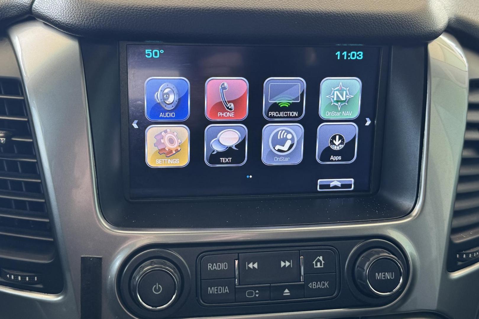 2019 Summit White /Black Chevrolet Tahoe LT (1GNSKBKC2KR) with an V8 5.3 Liter engine, Automatic 6 Speed transmission, located at 2304 W. Main St., Boise, ID, 83702, (208) 342-7777, 43.622105, -116.218658 - Third row seating! Clean SUV! - Photo#8