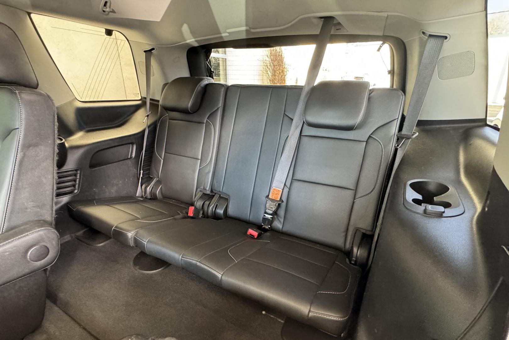 2019 Summit White /Black Chevrolet Tahoe LT (1GNSKBKC2KR) with an V8 5.3 Liter engine, Automatic 6 Speed transmission, located at 2304 W. Main St., Boise, ID, 83702, (208) 342-7777, 43.622105, -116.218658 - Third row seating! Clean SUV! - Photo#15