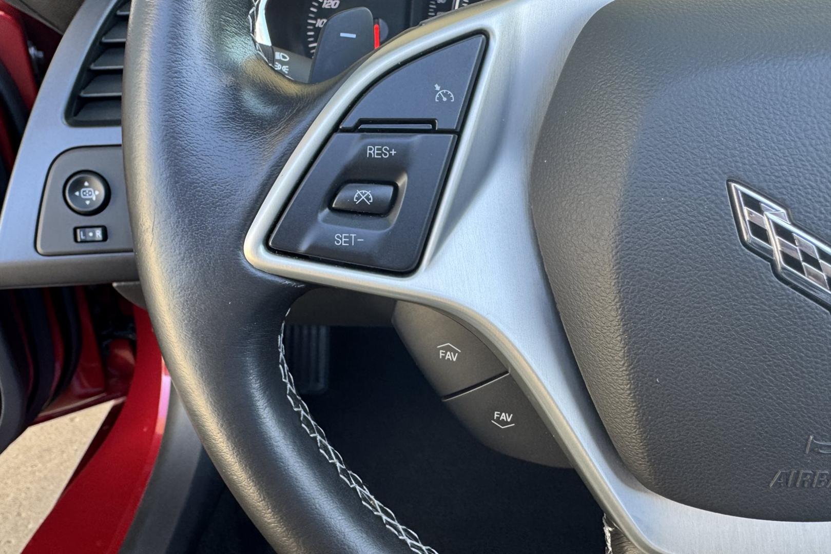 2014 Crystal Red /Jet Black Chevrolet Corvette Stingray 3LT (1G1YF2D7XE5) with an V8 6.2 Liter engine, Automatic transmission, located at 2304 W. Main St., Boise, ID, 83702, (208) 342-7777, 43.622105, -116.218658 - Photo#8