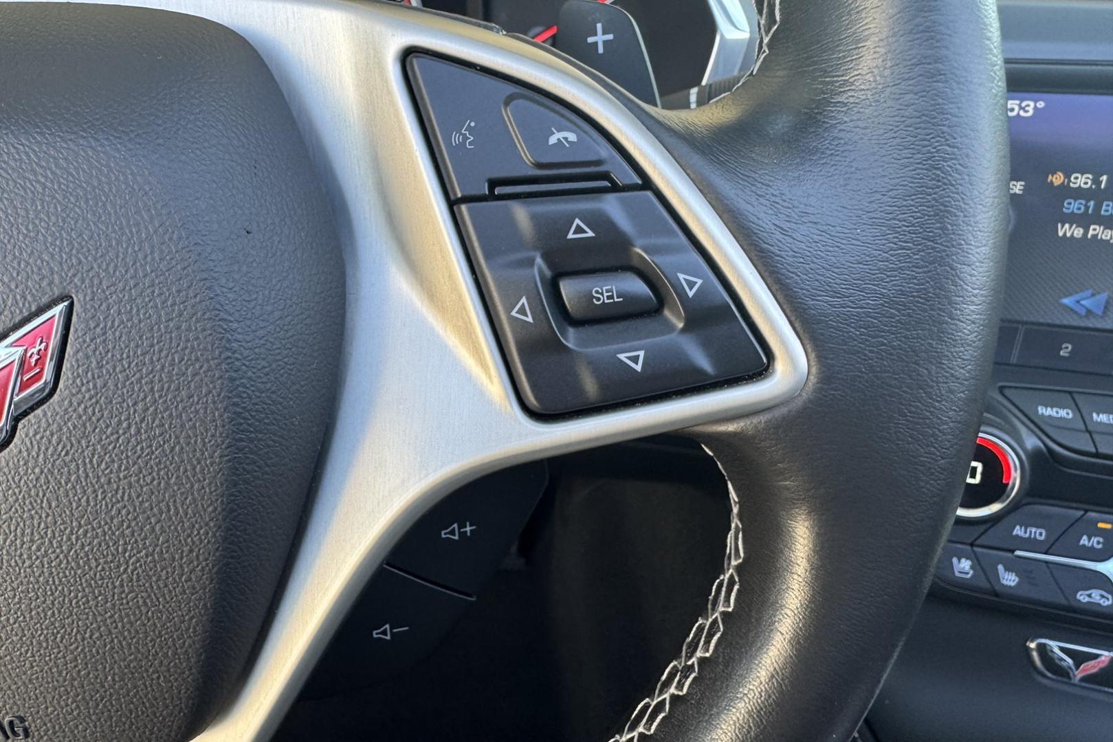 2014 Crystal Red /Jet Black Chevrolet Corvette Stingray 3LT (1G1YF2D7XE5) with an V8 6.2 Liter engine, Automatic transmission, located at 2304 W. Main St., Boise, ID, 83702, (208) 342-7777, 43.622105, -116.218658 - Photo#9