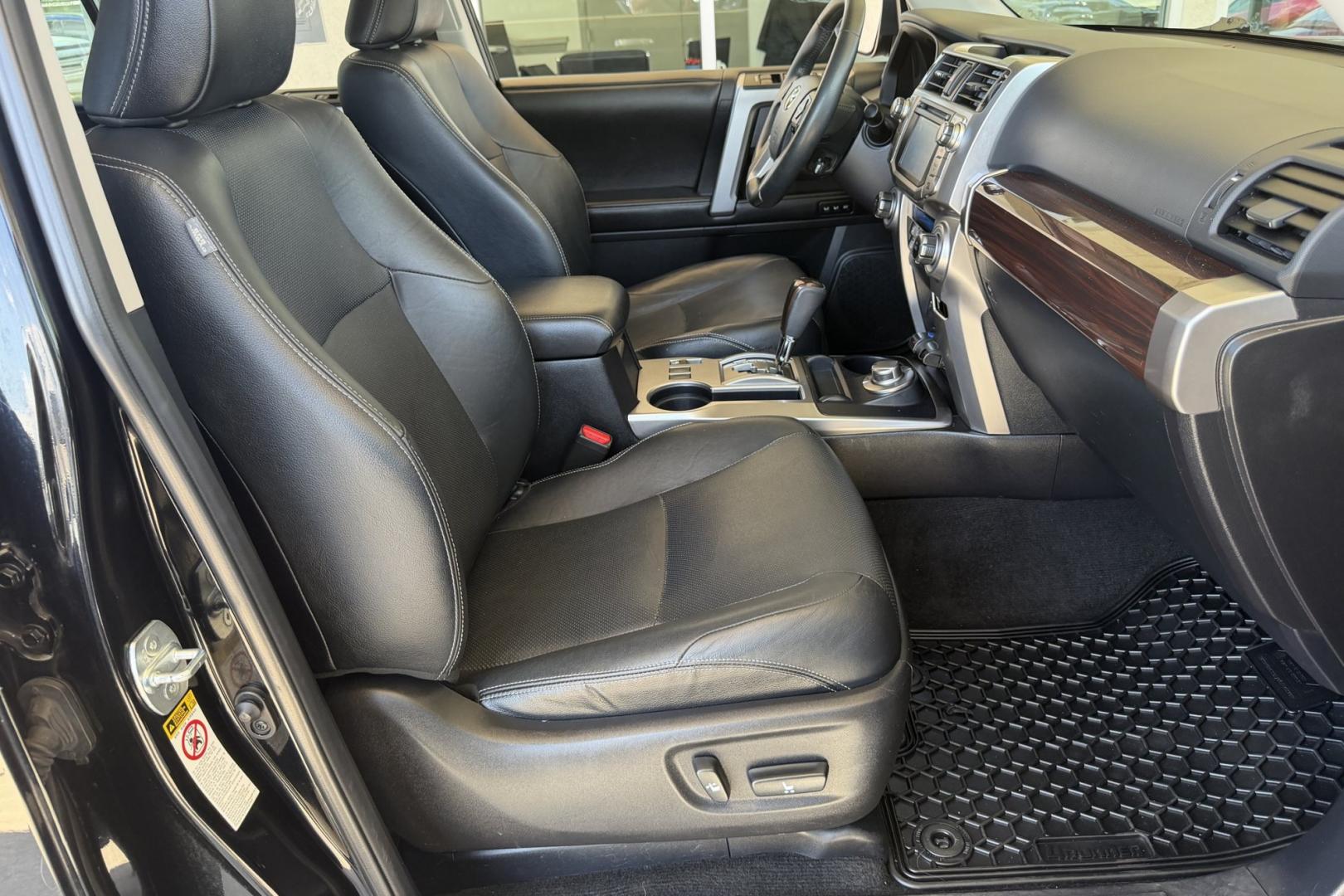 2015 Black /Black Toyota 4Runner Limited (JTEBU5JR2F5) with an V6 4.0 Liter engine, Automatic 5 Speed transmission, located at 2304 W. Main St., Boise, ID, 83702, (208) 342-7777, 43.622105, -116.218658 - 3rd Row Seating! Updated Wheels And New Tires!- Photo#18