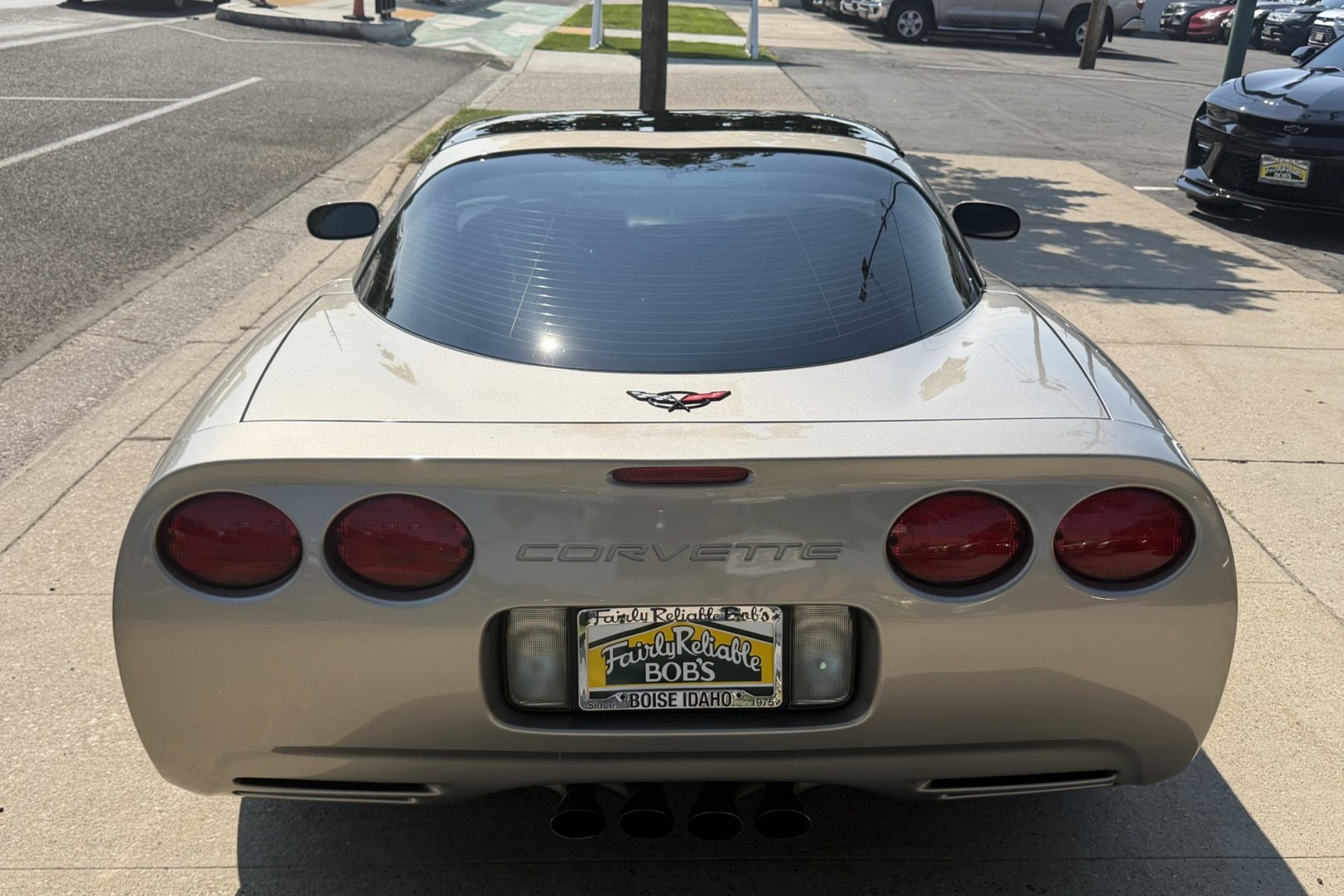 2001 Pewter Metallic /Black Chevrolet Corvette Coupe (1G1YY22G115) with an V8 5.7 Liter engine, Automatic transmission, located at 2304 W. Main St., Boise, ID, 83702, (208) 342-7777, 43.622105, -116.218658 - Great Example Of A Clean C5 Corvette!- Photo#21
